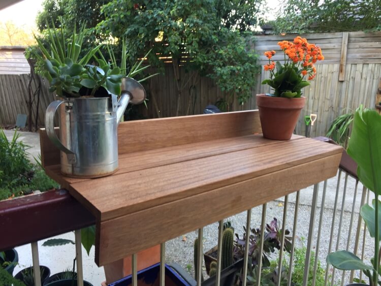 fabriquer une table pour balcon solution parfaite soirées extérieur