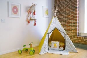 idée tente tipi enfant diy