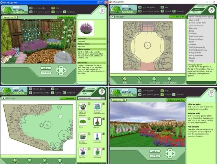 logiciel aménagement extérieur gratuit virtual garden