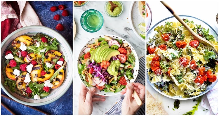 meilleures salades composées été 2021 idee salade verte composee ete