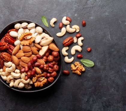 perdre du poids fruits à coque noix amandes cajou régime hypocalorique obésité surpoids étude