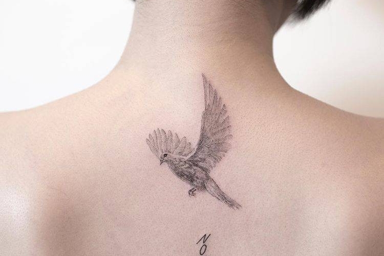 Tatouage colombe homme et femme - signification et 25 modèles