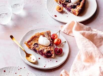 recettes de clafoutis aux cerises sans gluten