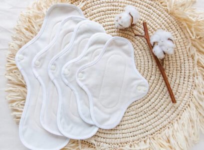 serviettes hygiéniques lavables en coton bio naturel hannahpad