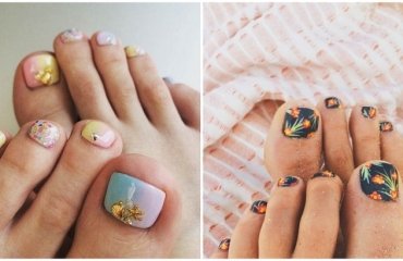 tendances nail art pieds idées déco ongles été 2021