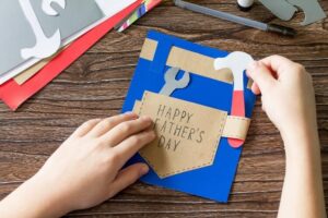 carte fête des pères maternelle à fabriquer