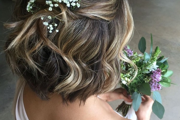 Coiffure wavy mariage - idées pour cheveux court, mi-long ou long