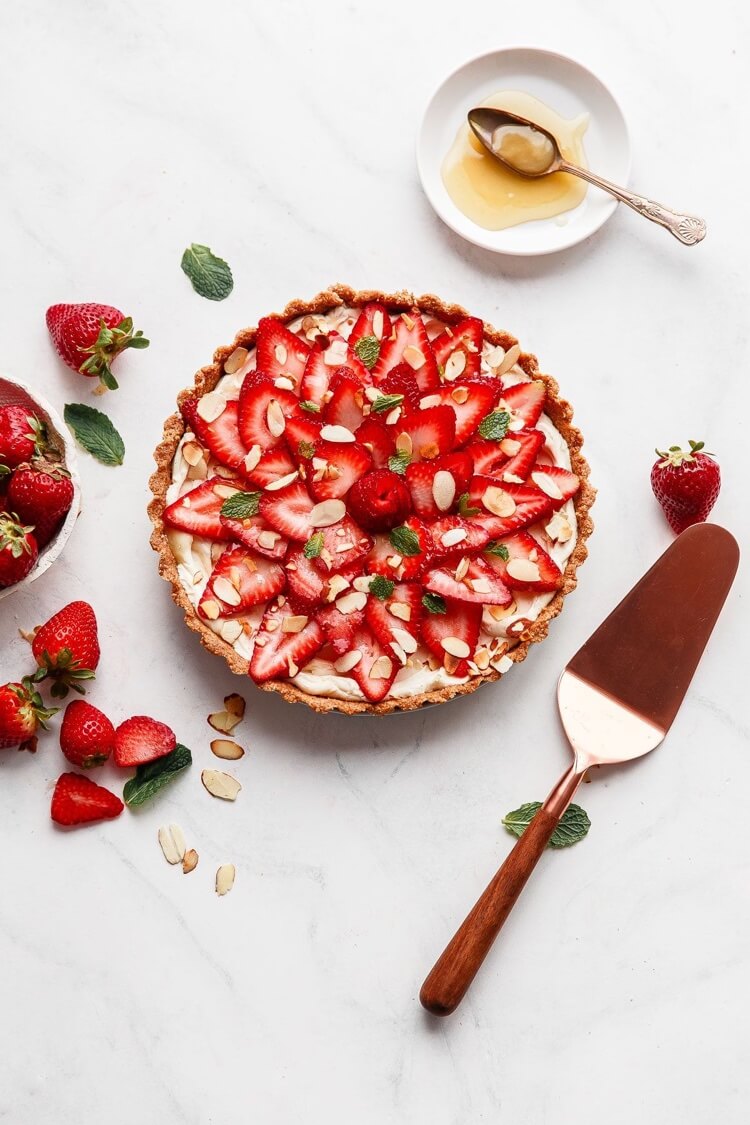 dessert aux fraises facile et rapide tarte aux fraises et mascarpone