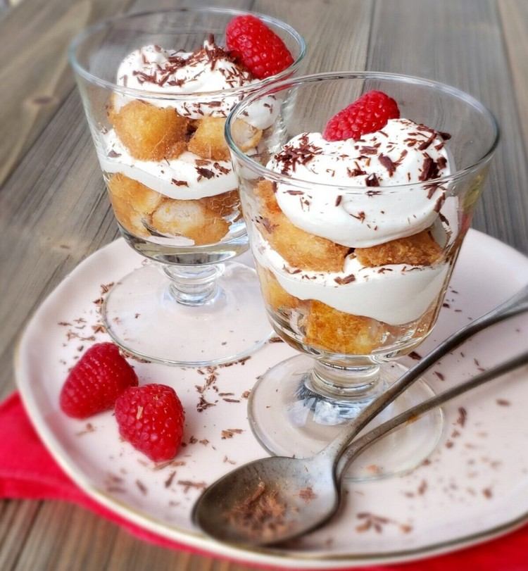 dessert rapide sans cuisson tiramisu vegan aux fraises en verrine