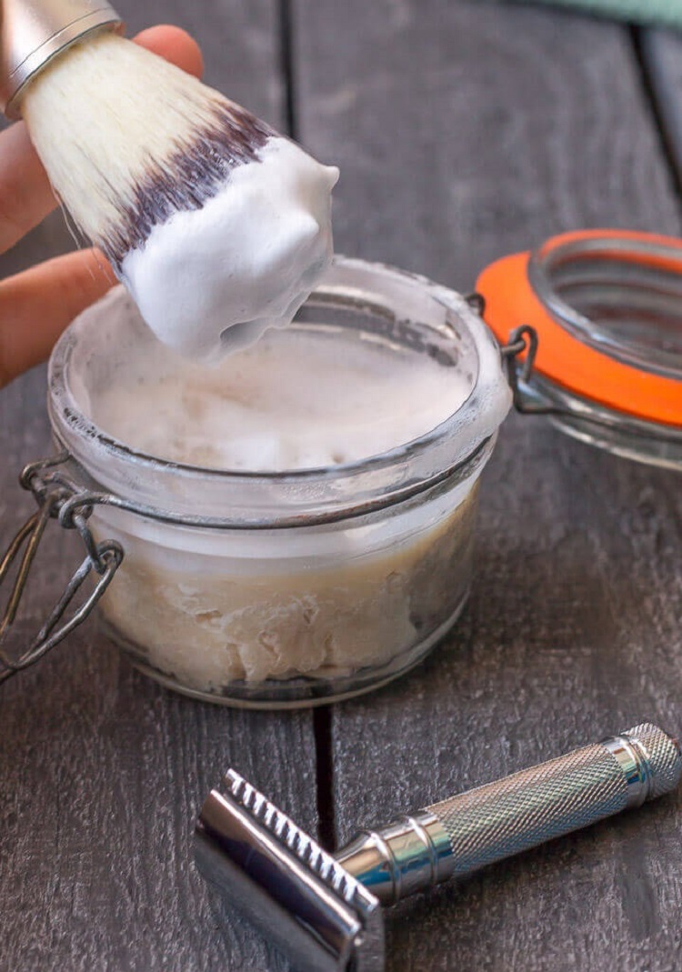 cheap gift idea fathers day to make yourself homemade shaving foam