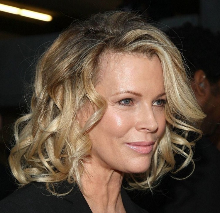Square Cut Corrugated Idea For Woman 50 Years Side Line Kim Basinger