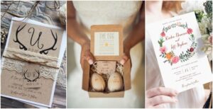idées originales faire-part mariage champêtre chic impact maximal