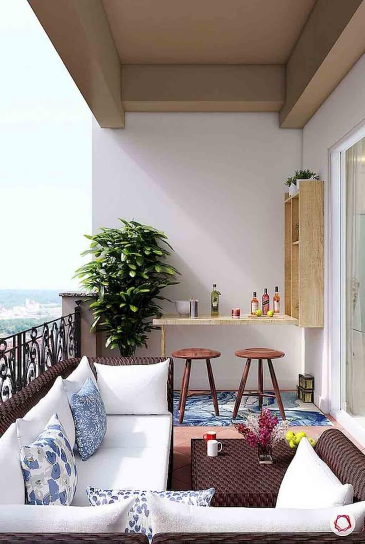 Bar de balcon : inspirations et idées déco aménagement - Côté Maison