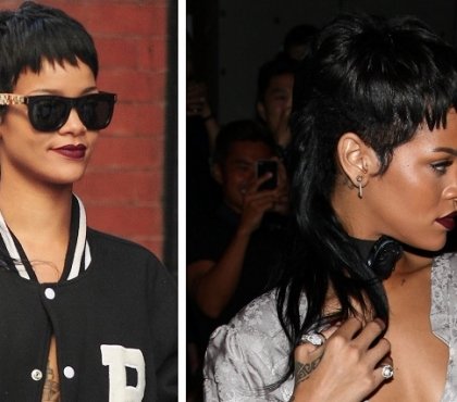 la coupe mulet de Rihanna