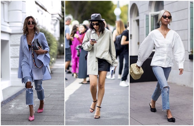 Comment porter une chemise oversize avec style en été