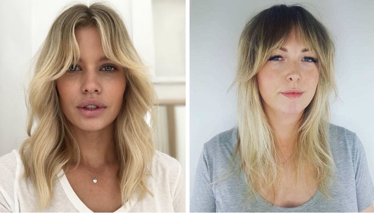 Frange rideau cheveux fins- comment l'adopter avec style