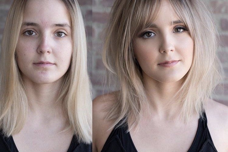 Frange rideau cheveux fins- comment l'adopter avec style