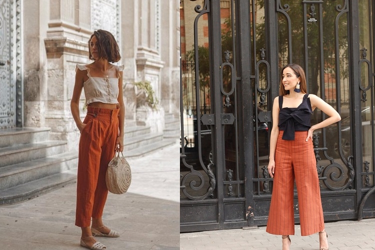 Pantalon en lin femme- 20 façons ultra-tendance de le porter