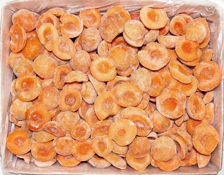 comment congeler des abricots frais en moitiés astuces