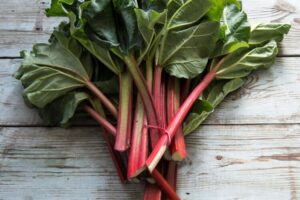 comment savoir quand la rhubarbe est mûre