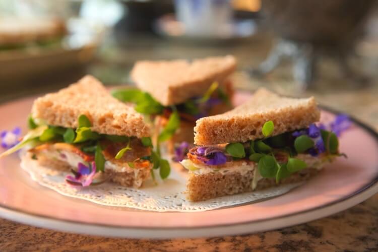 fleurs de bourrache recette sandwich