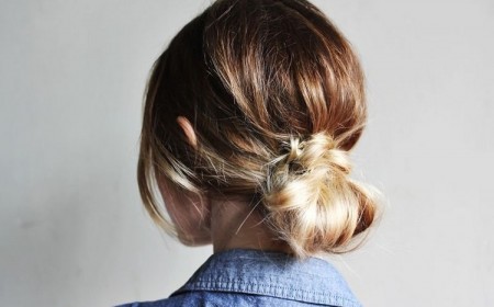 idée chignon bas décoiffé facile faire soi meme