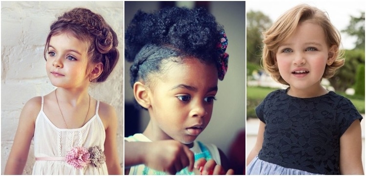 idées coiffure mariage petite fille tout type longueur cheveux