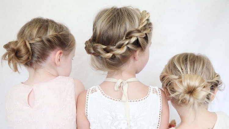 Coiffure mariage petite fille - 30+ idées pour tout type de cheveux