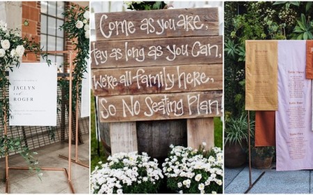 idées originales pour faire un panneau de bienvenue mariage diy personnalisé