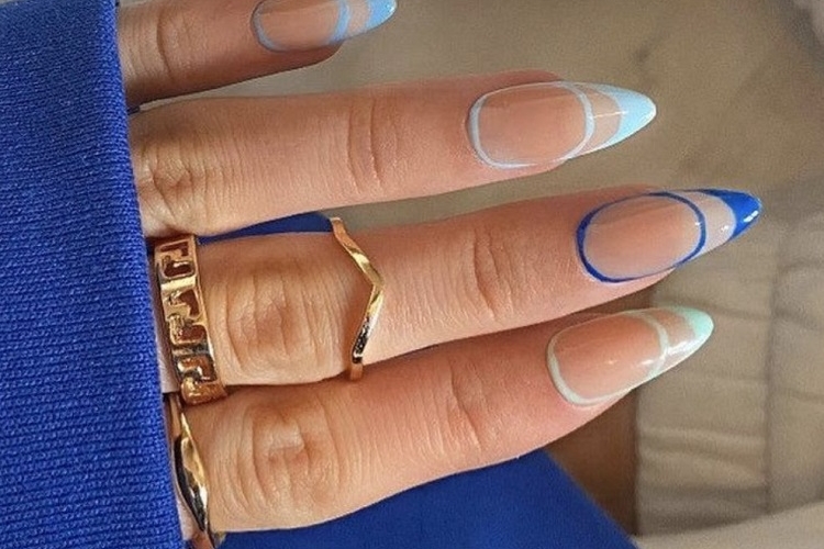 Manucure bleu pastel : 20+ idées de Nail Art à chiper