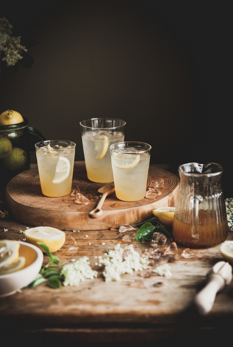 recette limonade sureau maison citrons miel