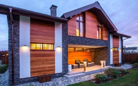 bardage extérieur moderne créer accents baies vitrées palette couleurs