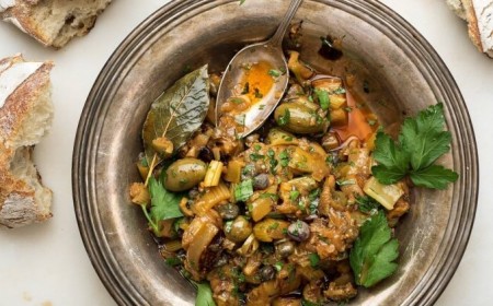 caponata aubergines recette sicilienne facile