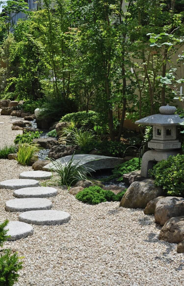 comment profiter pierre naturelle déco jardin extérieur zen japonais