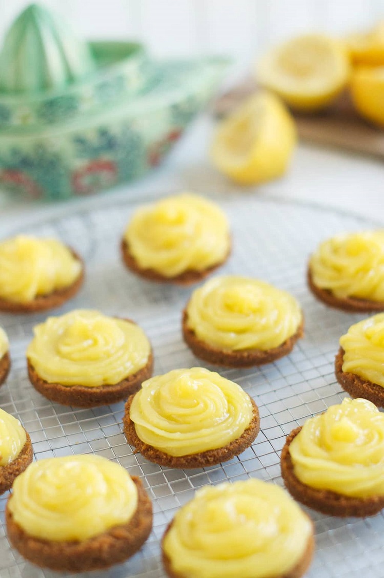 idée recette dessert individuel facile thermomix tartes au citron sans pâte