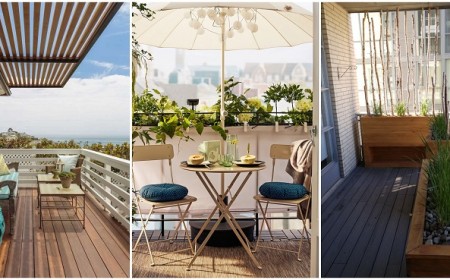 idées brise-soleil balcon extérieur terrasse pergola claustra voile ombrage