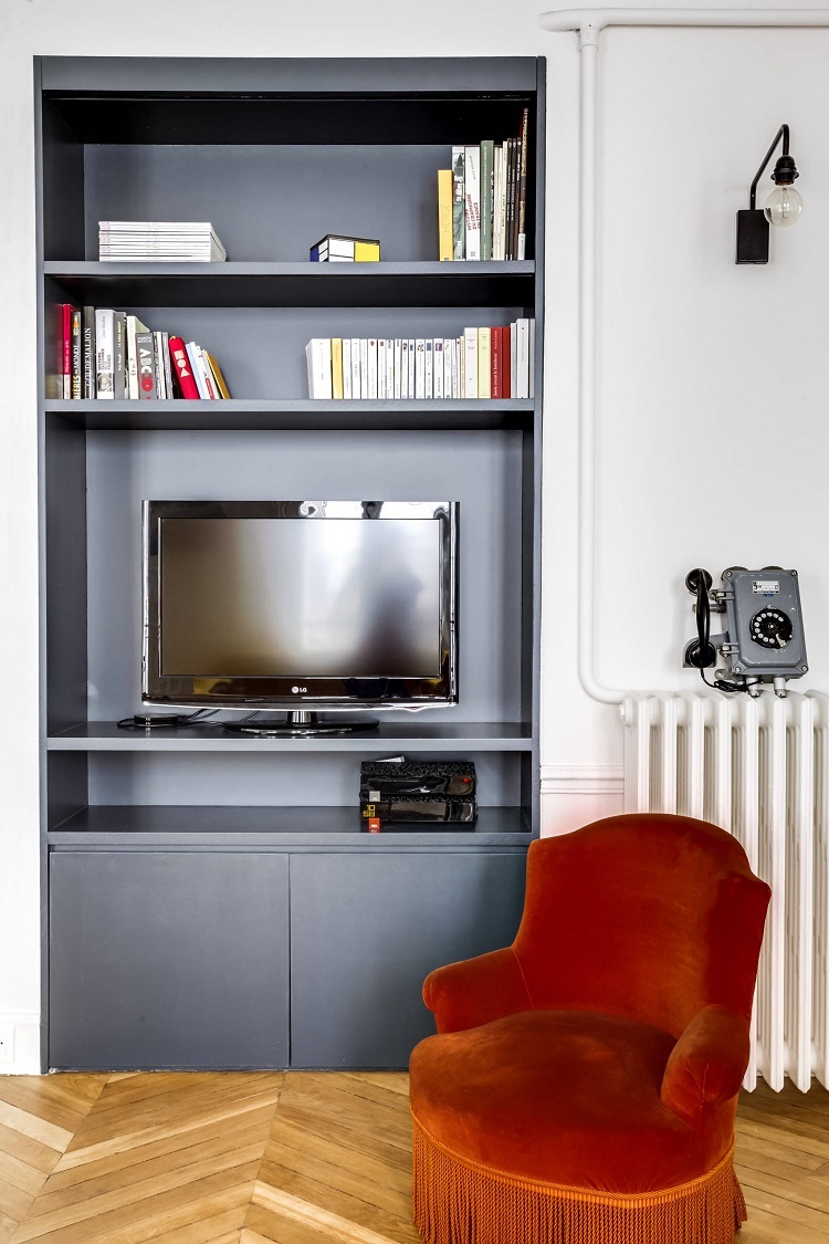 meuble tv moderne avec rangement