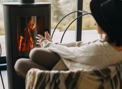 poêle à bois performant et écologique pour la chambre à coucher