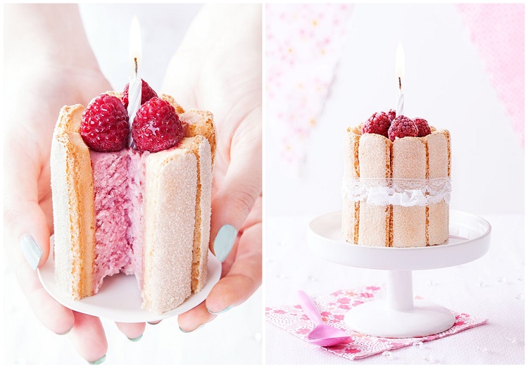 recette gateau individuel anniversaire facile et rapide cake charlotte