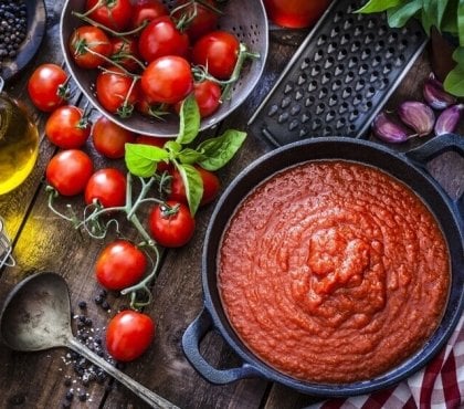 sauce tomate maison conservation