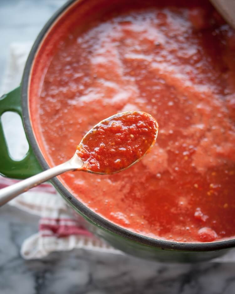 sauce tomate maison rapide et délicieuse