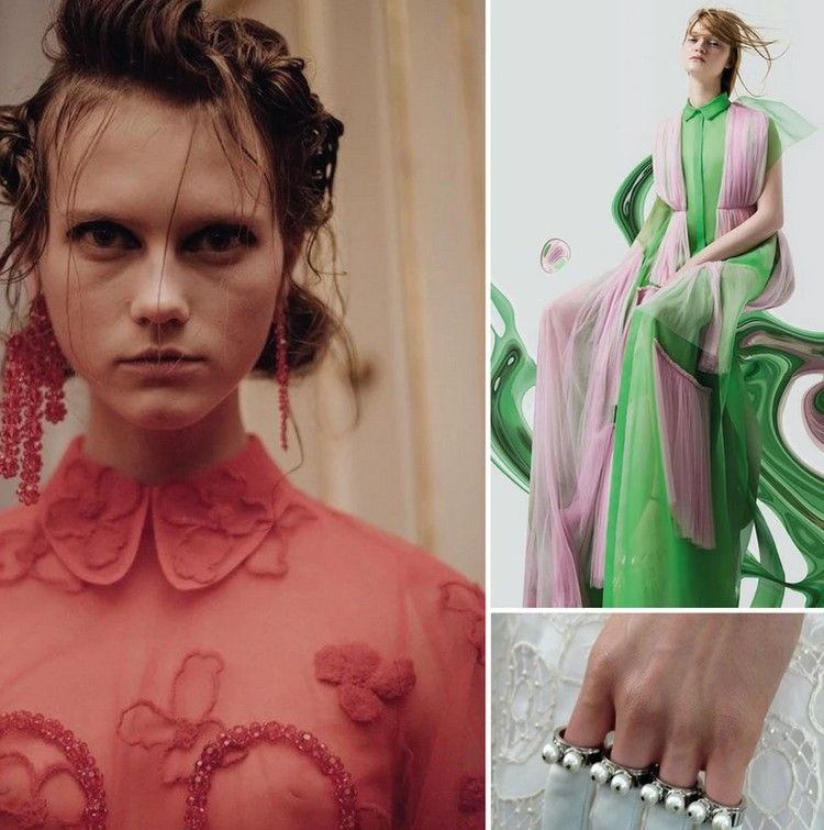 tendances couleurs pastel robe automne 2021