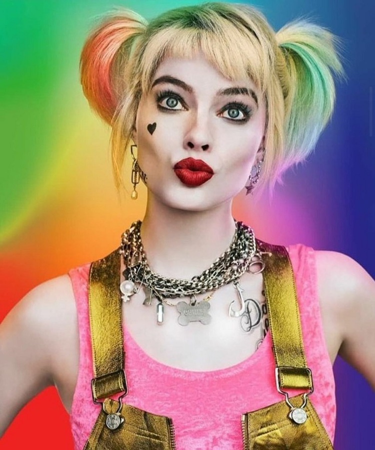 Maquillage Harley Quinn « Birds of prey » de 2020