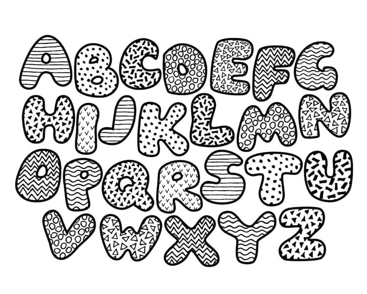 alphabet coloriage enfants maternelle
