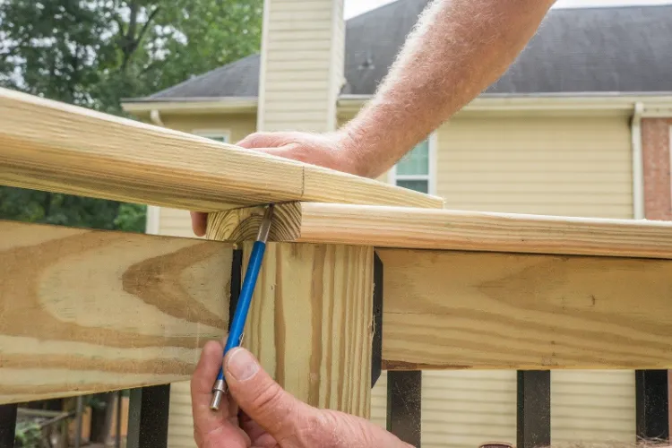 comment construire rambarde terrasse bois installation astuces