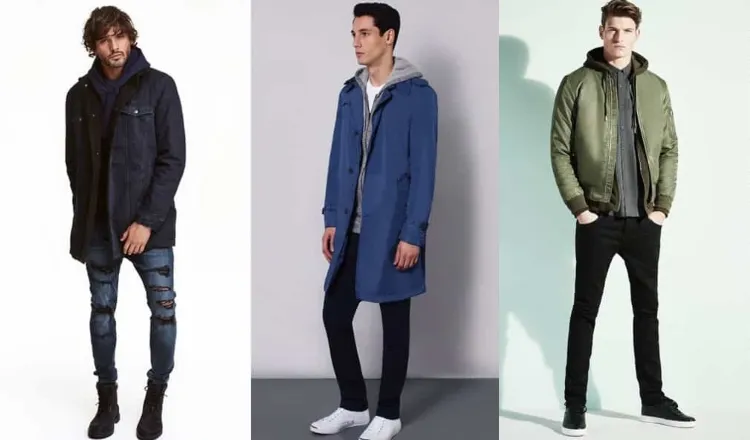 comment porter hoodie homme avec veste couches automne hiver tendances mode