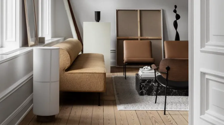 déco petit salon minimaliste scandinave vintage
