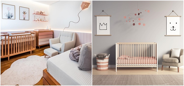 décoration chambre de bébé mixte style scandinave déco chambre bébé mixte boic clair et tons pastel