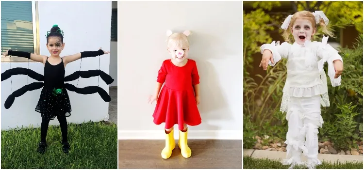 idées originales déguisement halloween petite fille 2 3 ans 8 ans 2021