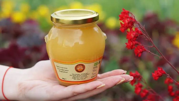 miel de fleur de tilleul bienfaits peau réduire croissance bactéries